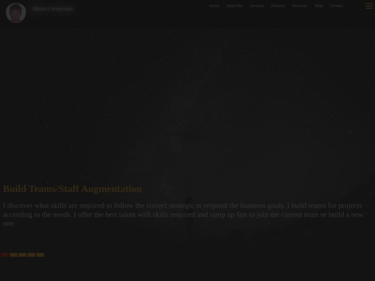 services screenshot