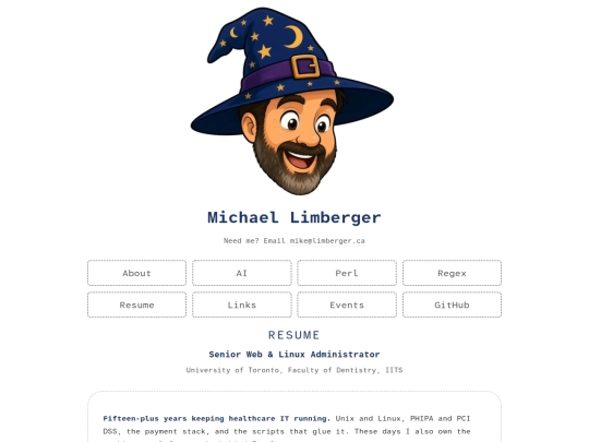 resume screenshot