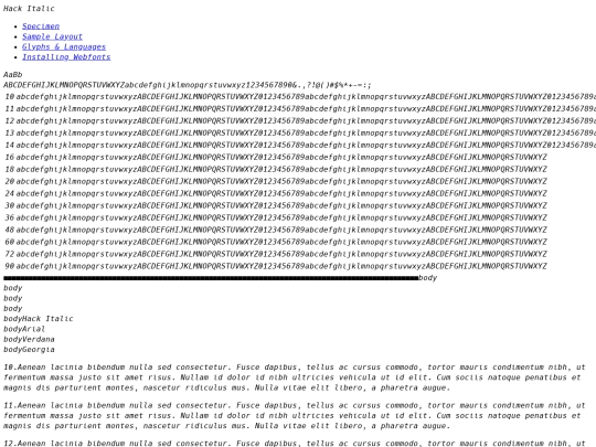 fonts/hack/hack-italic-demo screenshot