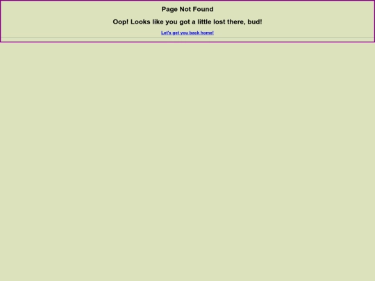 not_found screenshot
