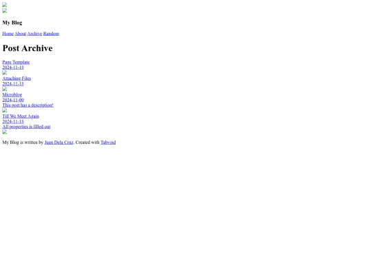 archive screenshot