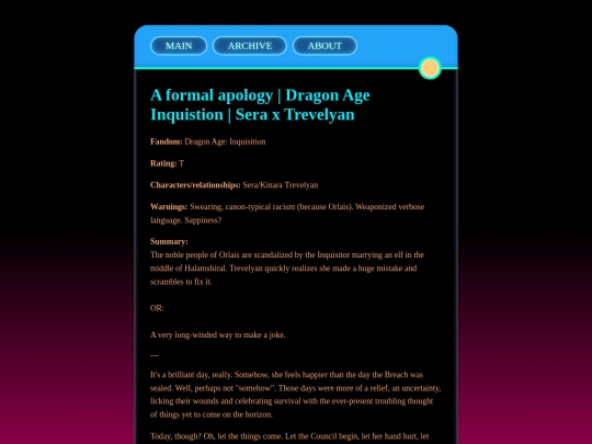 fics/posts/A-Formal-Apology screenshot