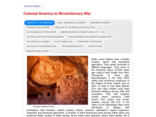 colonialAmericaToRevolutionaryWar screenshot