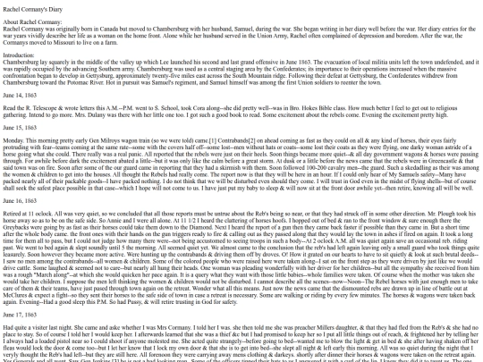 documents/RachelCormanyDiary screenshot