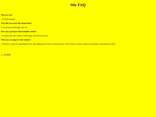 faq screenshot
