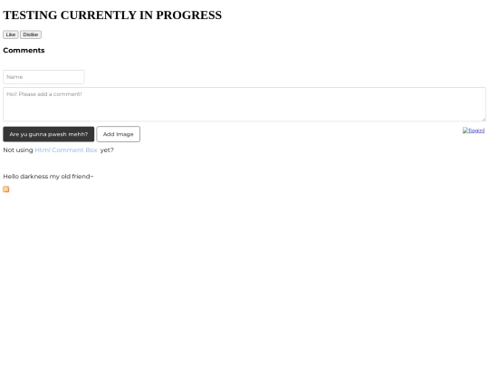 Test screenshot