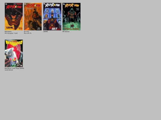 comics/favs screenshot
