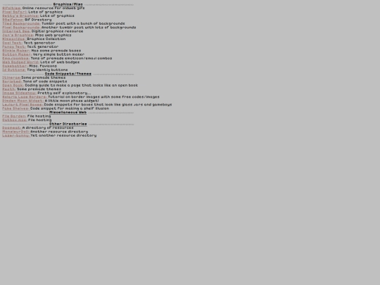 resources screenshot
