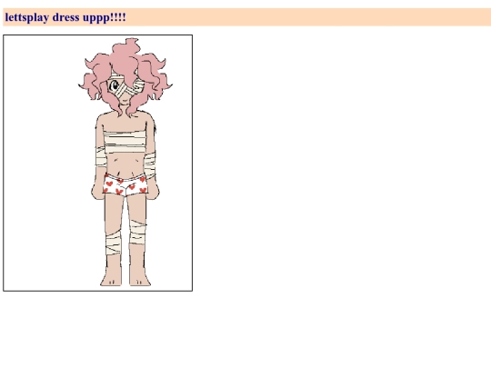 dressup screenshot
