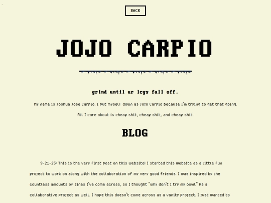 jojocarpio screenshot