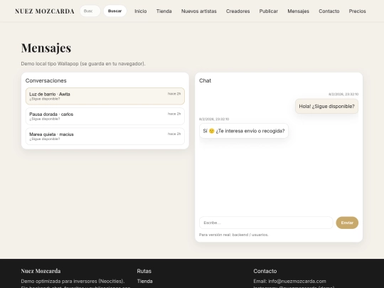 mensajes screenshot