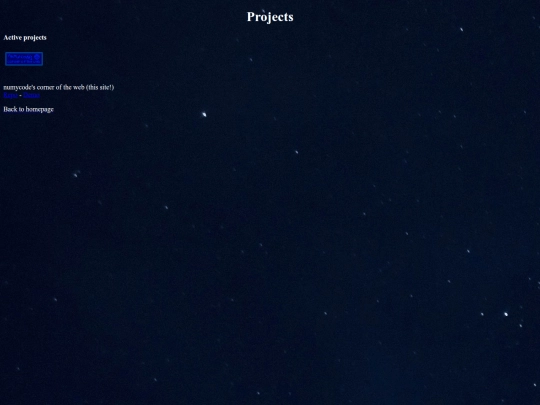 projects screenshot