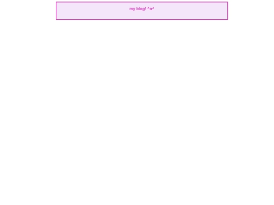 blog screenshot