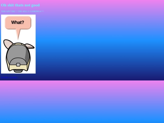 not_found screenshot