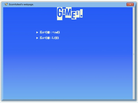games screenshot