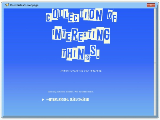 interesting_things screenshot