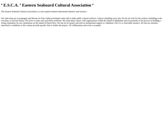 esca screenshot