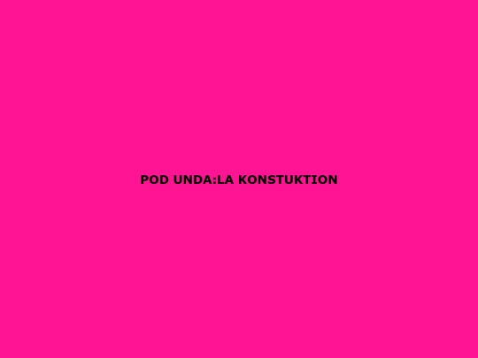 podkonstruktion screenshot
