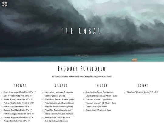 portfolio screenshot