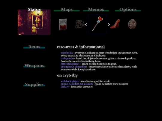 resources screenshot