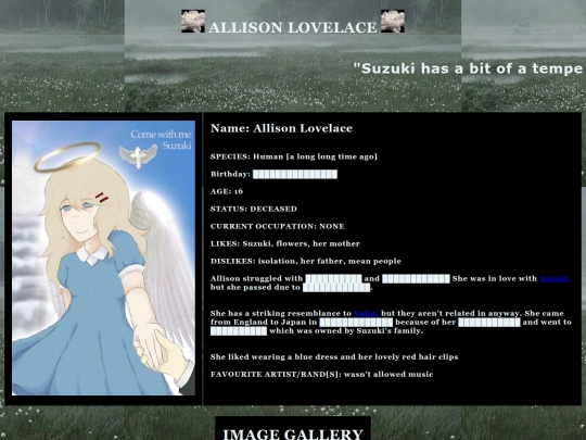 AllisonProfile screenshot