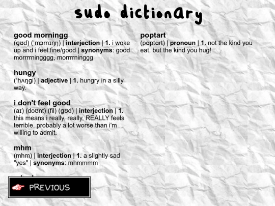 dictionary/page2 screenshot