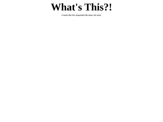 not_found screenshot