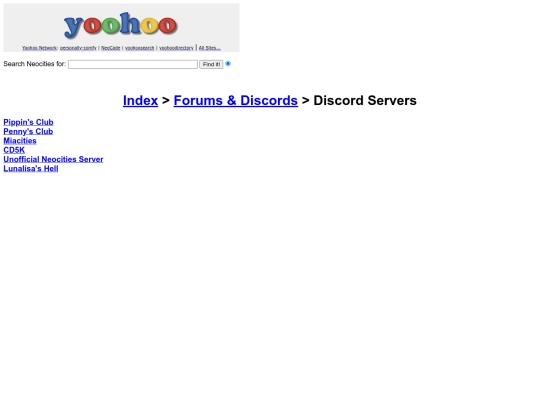 servers/discordservers screenshot