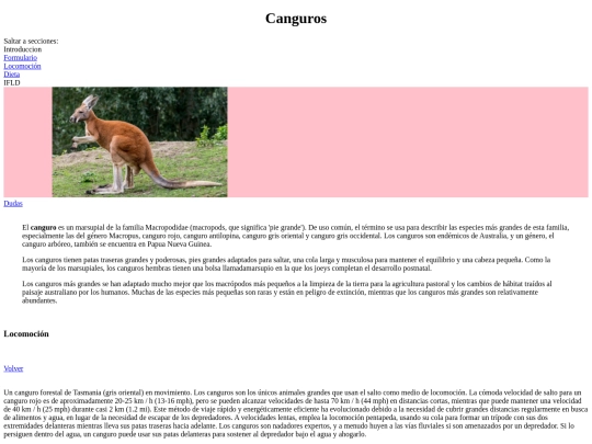 ejercicios/kanguros screenshot