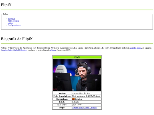 sitiojaimefernandez/paginas/biografia screenshot