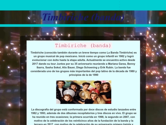timbiriche screenshot