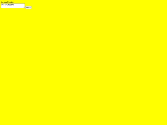 Blocker screenshot