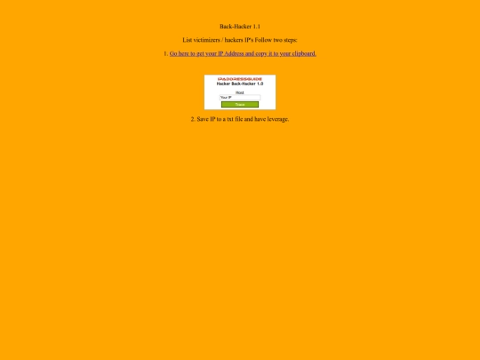 GetHackersIPs screenshot