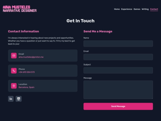contact screenshot