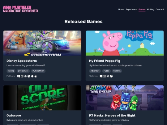 games screenshot