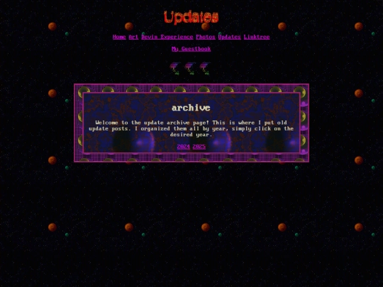 updatesarchive screenshot