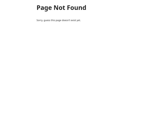not_found screenshot