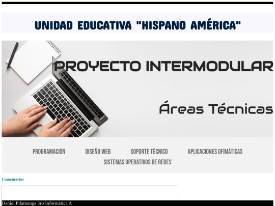Pagina Principal screenshot