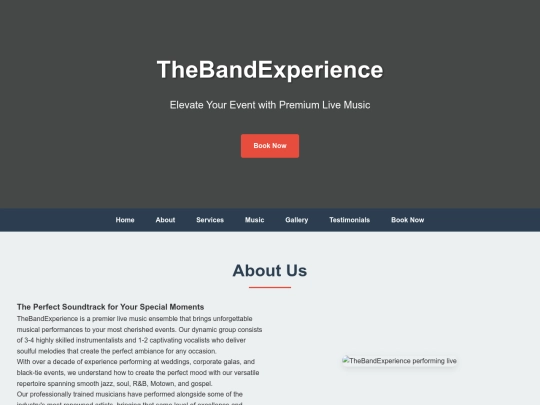 TheBandXperience screenshot