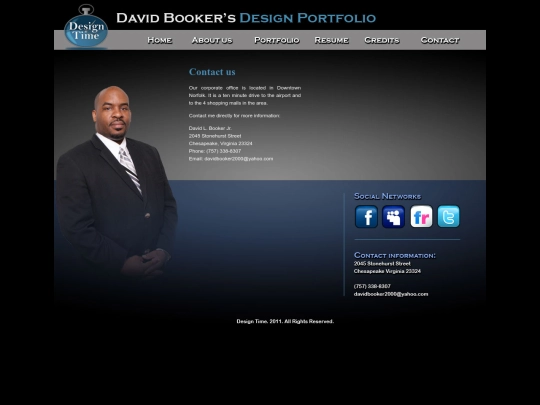 design-time/contact screenshot