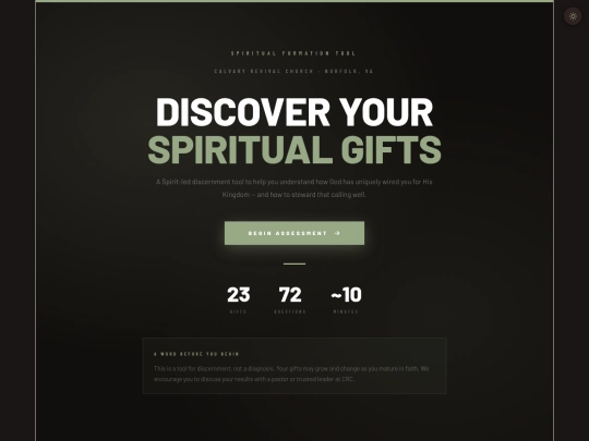 spiritual-gifts screenshot