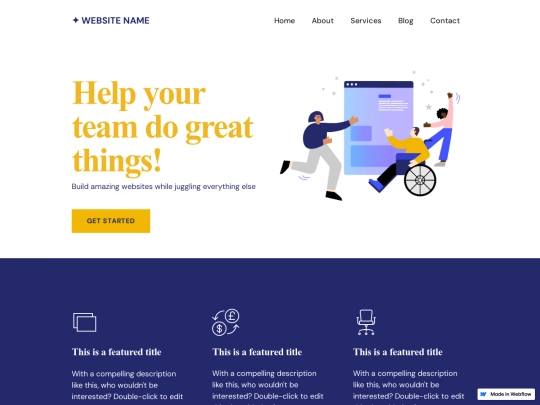 webflow screenshot