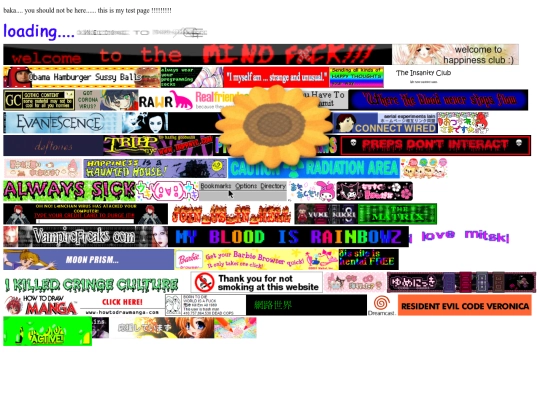 test screenshot