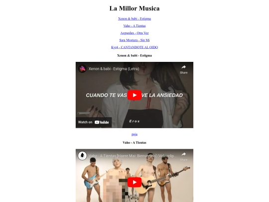 musica screenshot