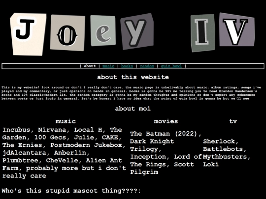 index screenshot