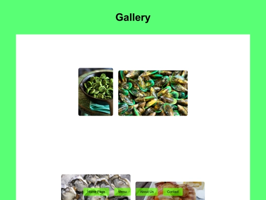 Gallery Page screenshot