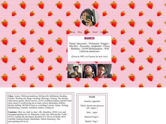 Aboutme screenshot