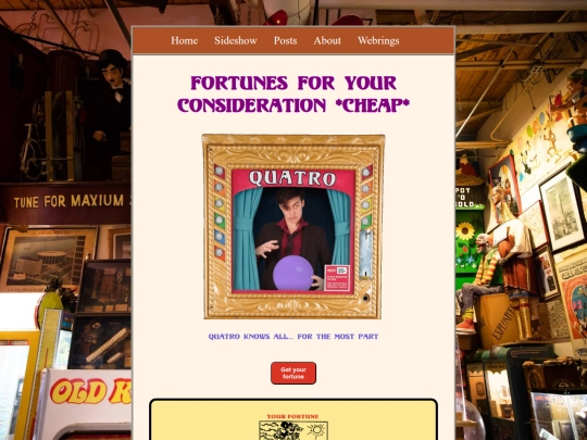 fortunes screenshot