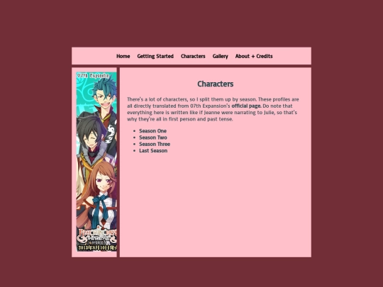 characters screenshot