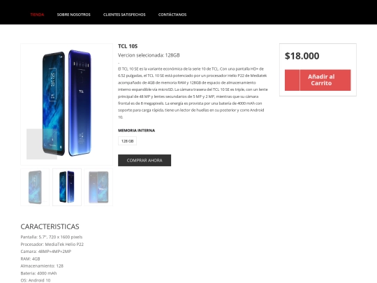 tcl10s_64 screenshot
